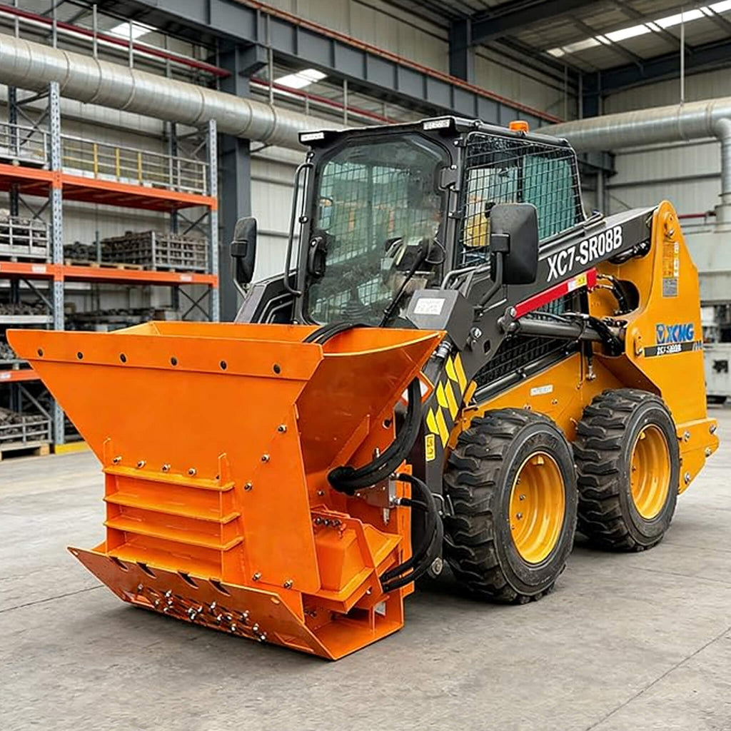 24-Inch Heavy-Duty 13.5 Cu.Ft Concrete Crusher Bucket Skid Steer Attachment (SAK10589) – SAKSBY WHOLESALE, view 8