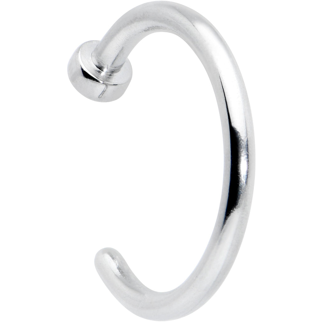 BodyCandy 18G 5/16 Stainless Steel Nose Hoop — main product shot