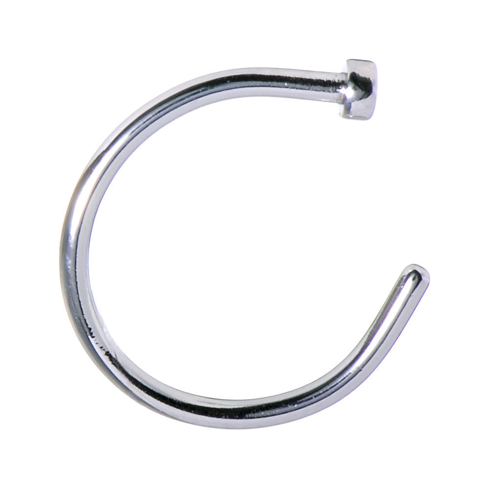 BodyCandy 20G 5/16 Stainless Steel Nose Hoop — main product shot