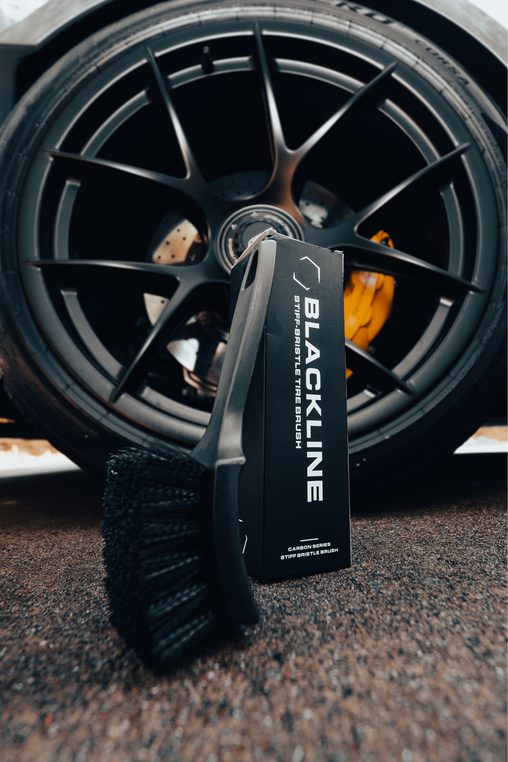 BLACKLINE® STIFF BRISTLE TIRE BRUSH – Blackline Car Care, view 2