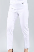 KADOU BOUTIQUE Basic White Pants — main product shot