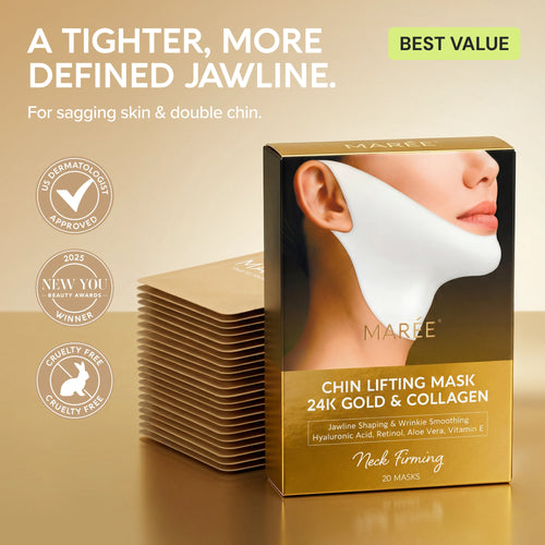 24K Gold V-Line Lifting Mask 20 PCS – Maree
