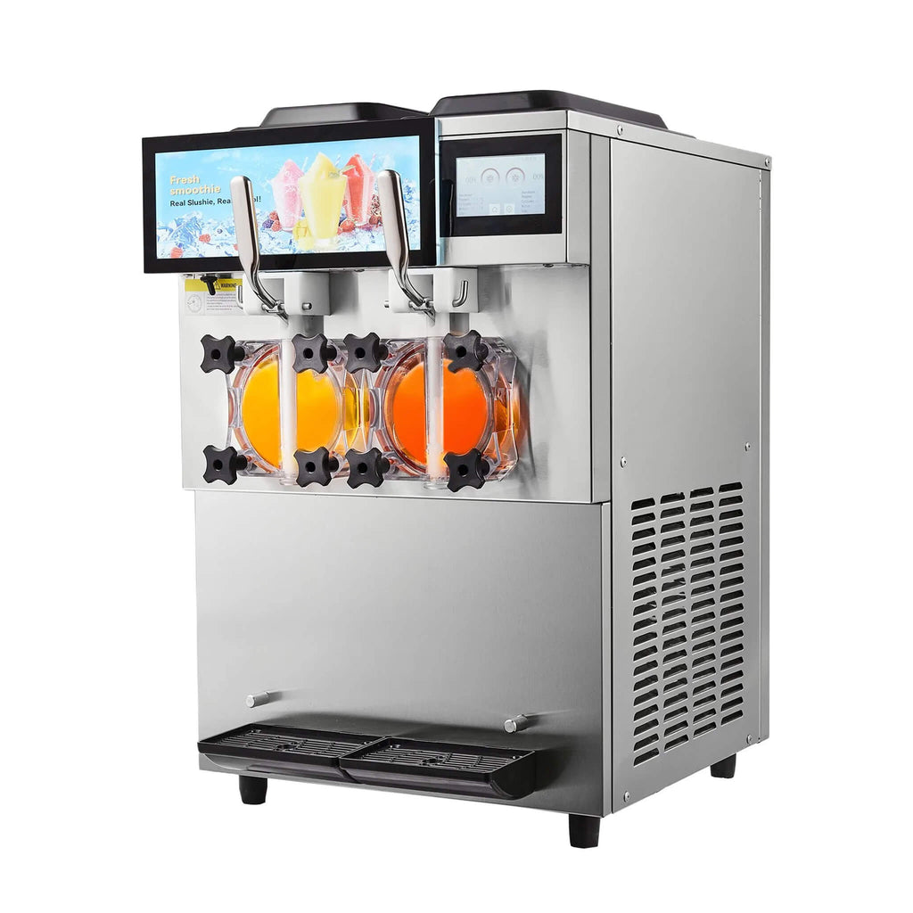 24L Commercial Double Cylinder Stainless Steel Slushy Machine With Touchscreen (SAK64125) – SAKSBY WHOLESALE, view 10