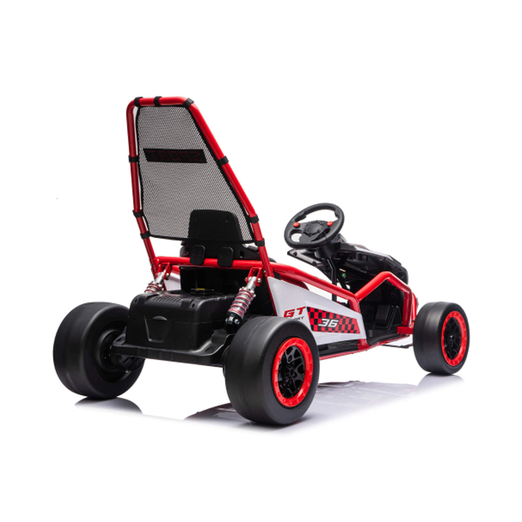 24V 400W Kids Electric Drift Go-Kart With Roll Cage, Bluetooth And Safety Harness (SAK82435) – SAKSBY WHOLESALE, view 9