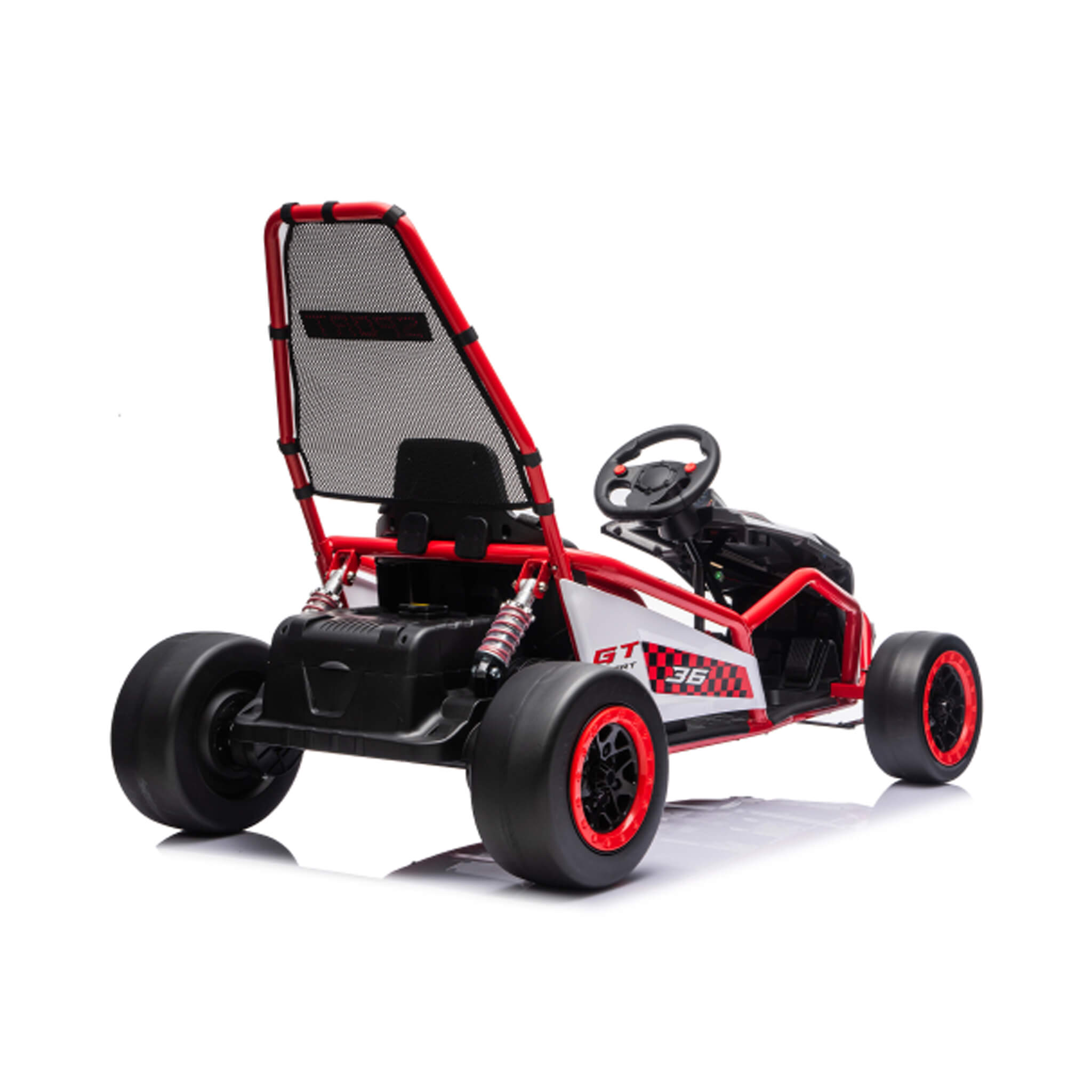 24V 400W Kids Electric Drift Go-Kart With Roll Cage, Bluetooth And Safety Harness (SAK82435) – SAKSBY WHOLESALE, view 9