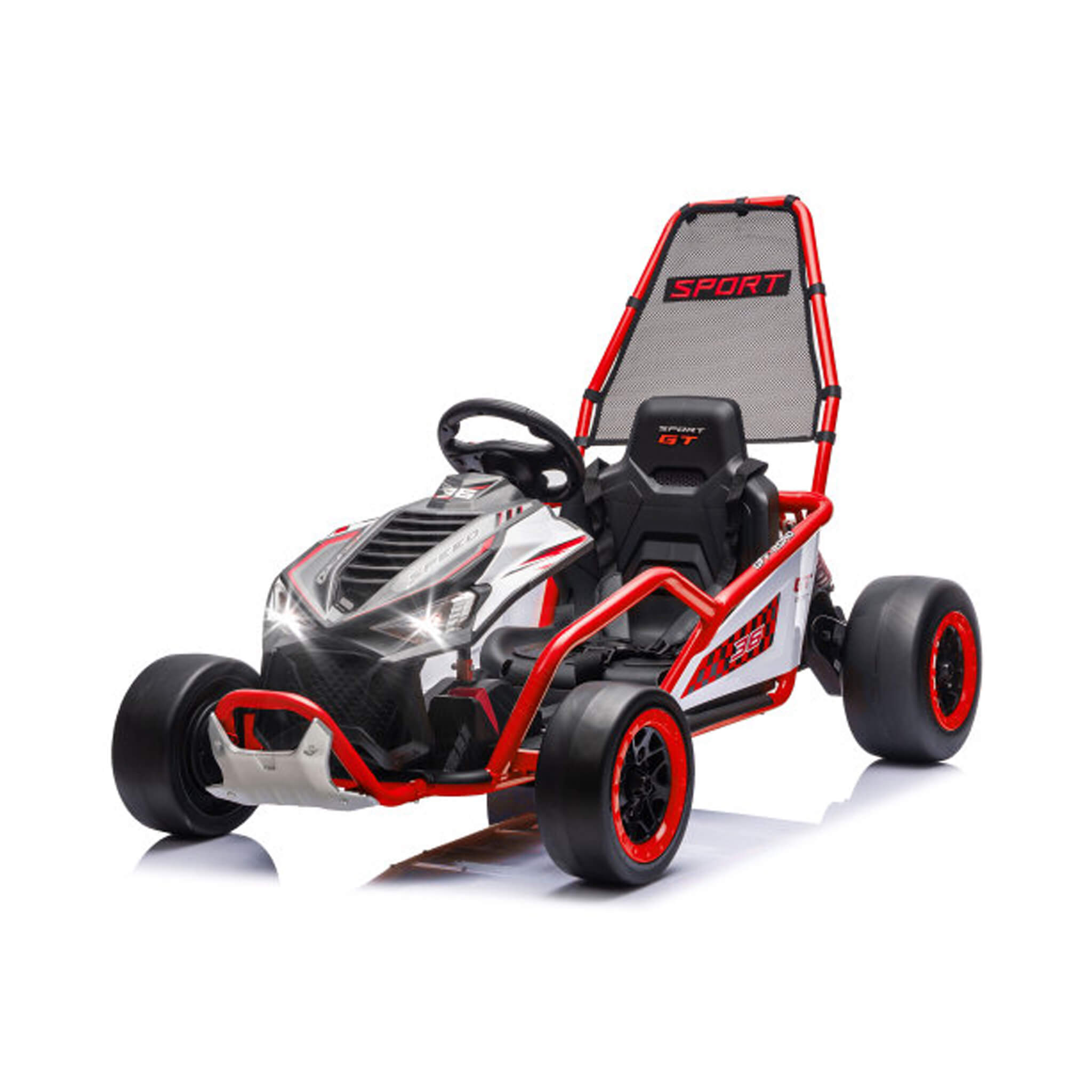 24V 400W Kids Electric Drift Go-Kart With Roll Cage, Bluetooth And Safety Harness (SAK82435) – SAKSBY WHOLESALE, view 15