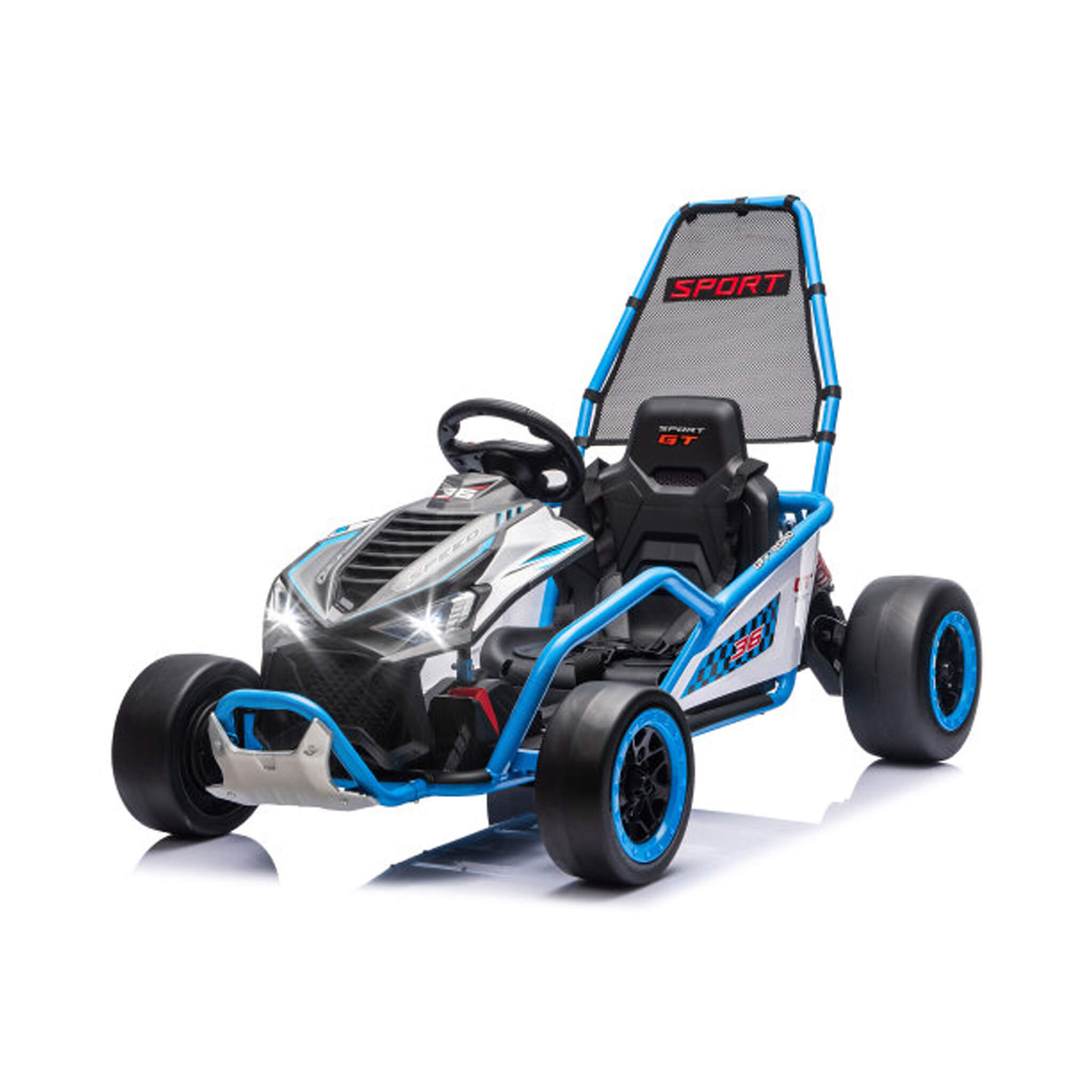 24V 400W Kids Electric Drift Go-Kart With Roll Cage, Bluetooth And Safety Harness (SAK82435) – SAKSBY WHOLESALE, view 18