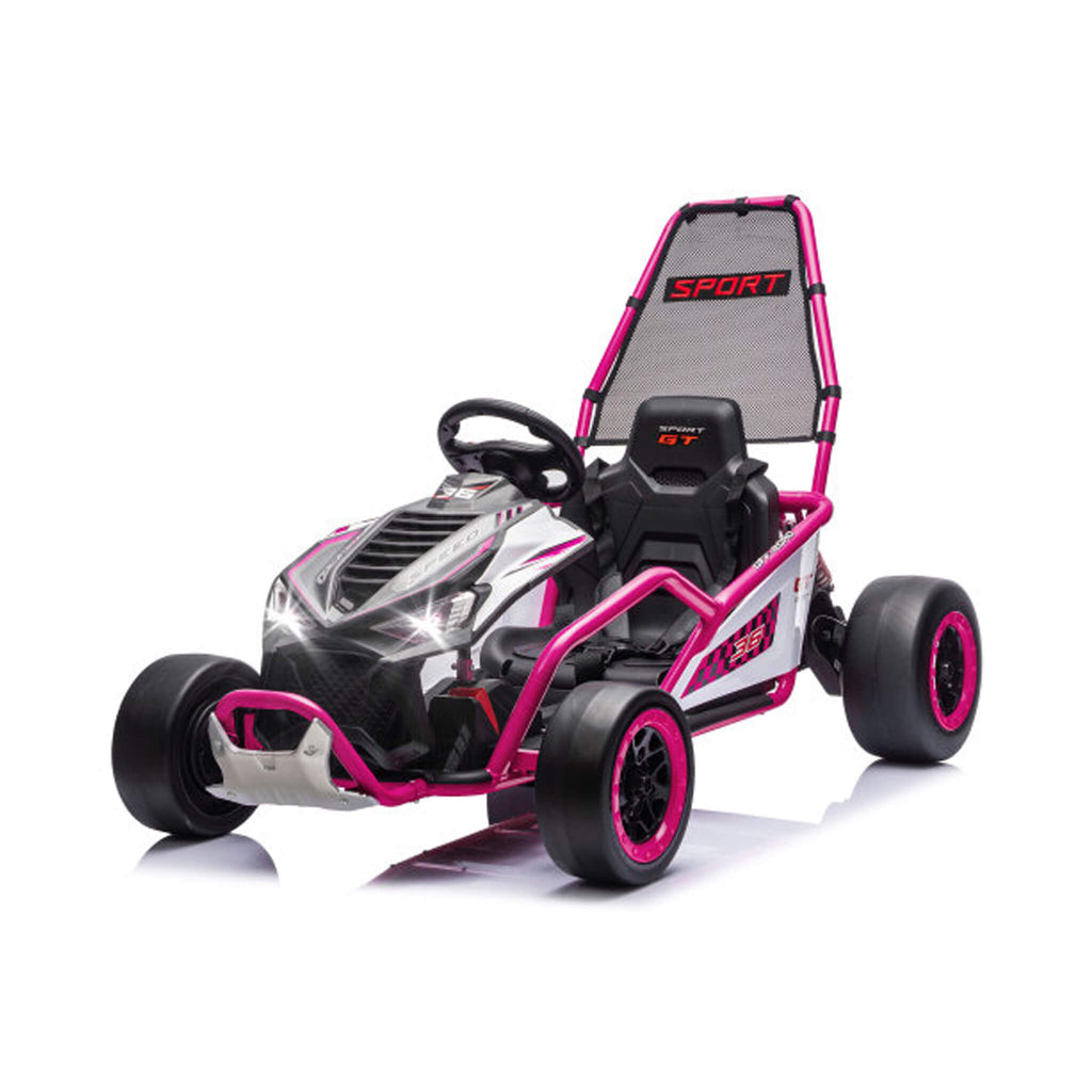 24V 400W Kids Electric Drift Go-Kart With Roll Cage, Bluetooth And Safety Harness (SAK82435) – SAKSBY WHOLESALE, view 17