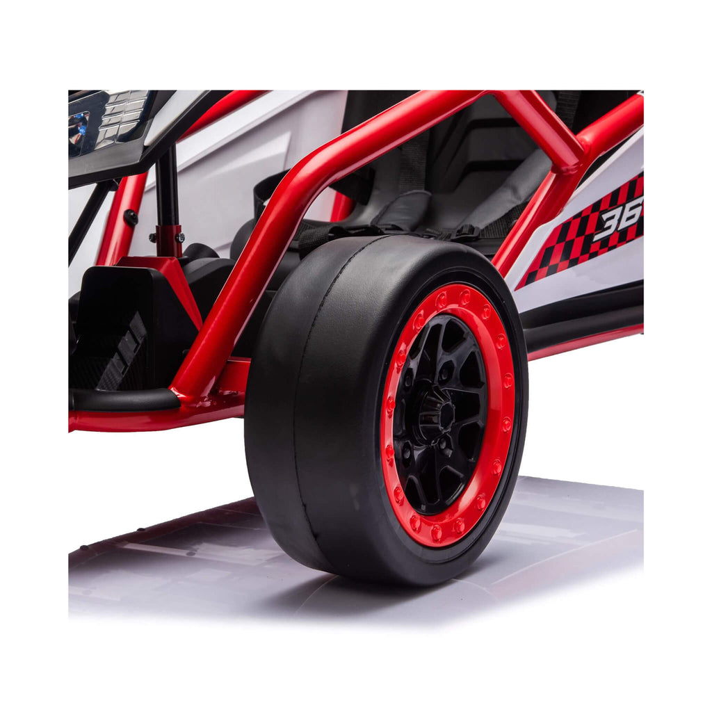 24V 400W Kids Electric Drift Go-Kart With Roll Cage, Bluetooth And Safety Harness (SAK82435) – SAKSBY WHOLESALE, view 13