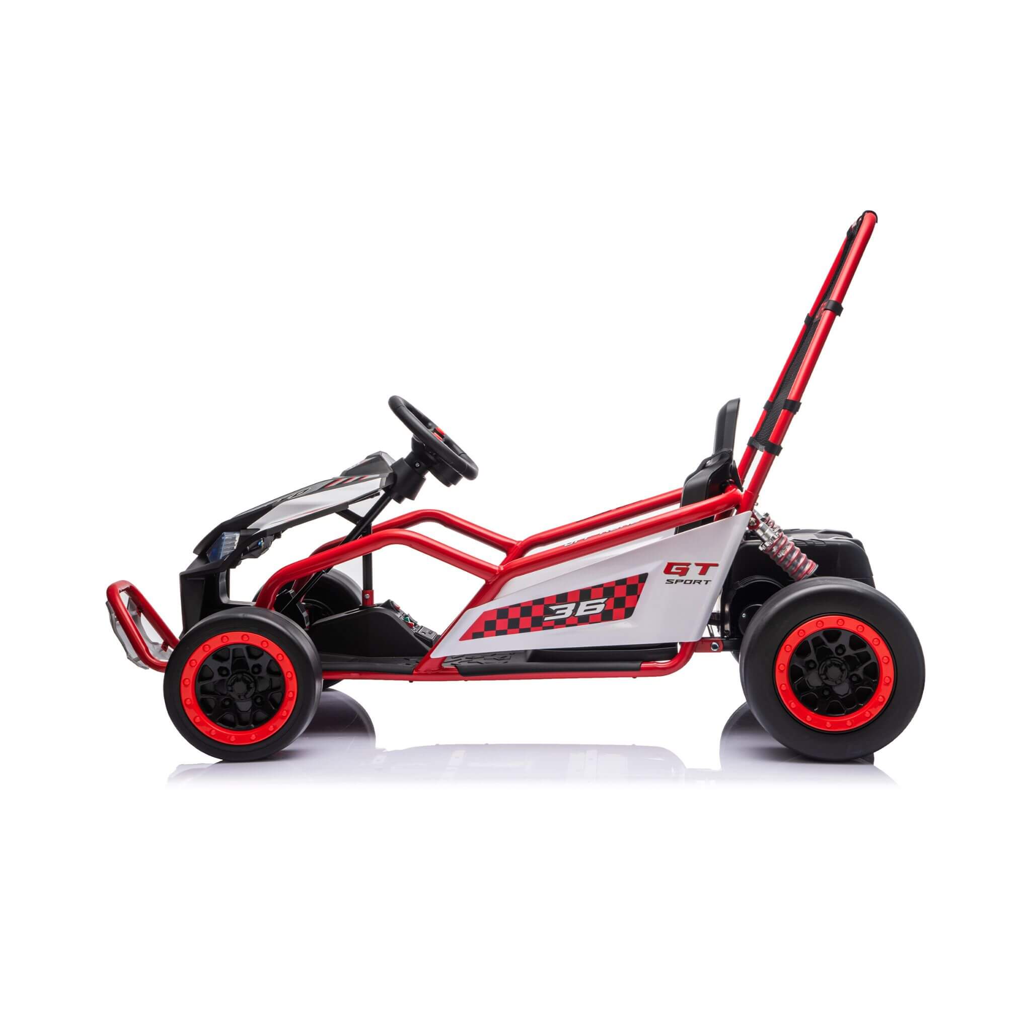 24V 400W Kids Electric Drift Go-Kart With Roll Cage, Bluetooth And Safety Harness (SAK82435) – SAKSBY WHOLESALE, view 8