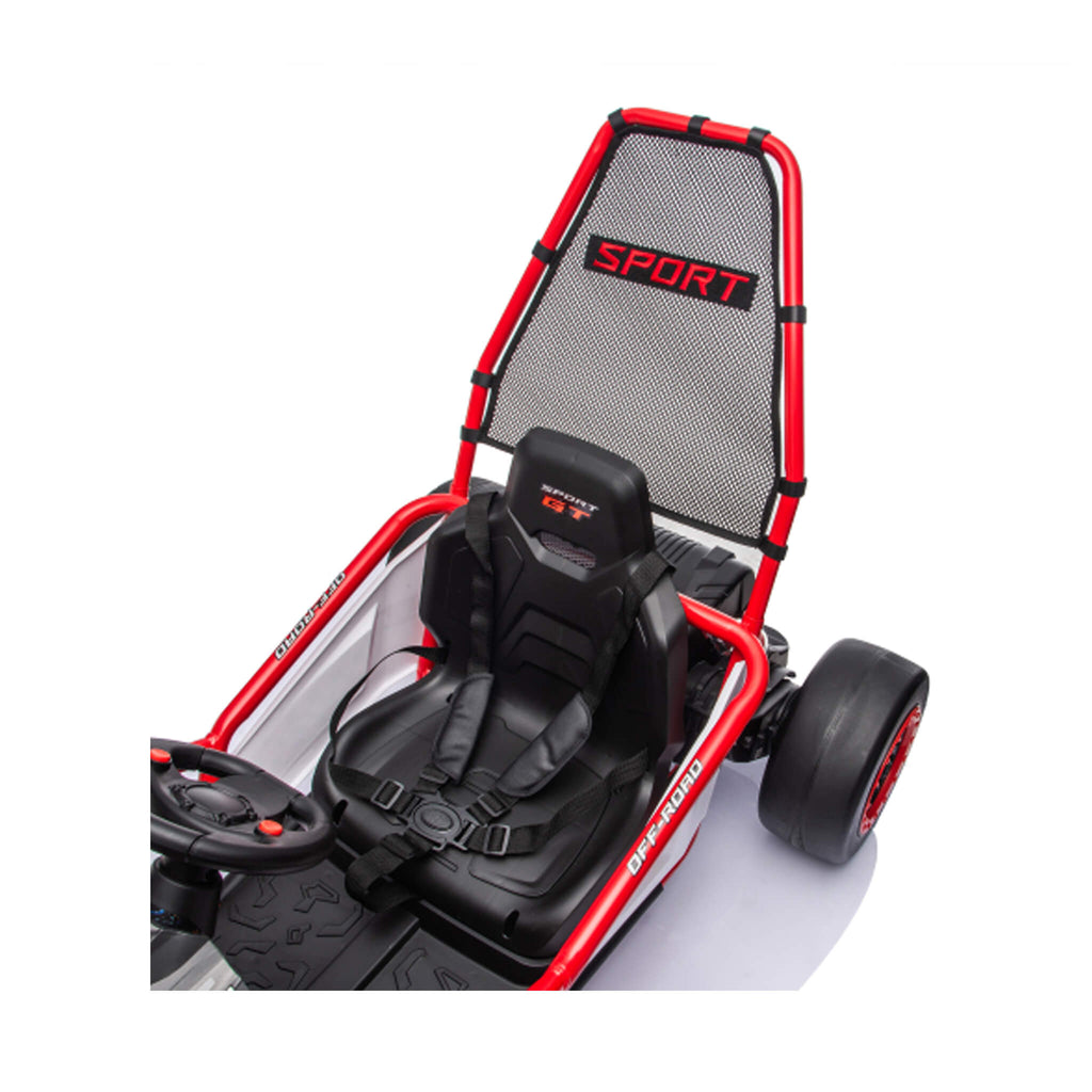 24V 400W Kids Electric Drift Go-Kart With Roll Cage, Bluetooth And Safety Harness (SAK82435) – SAKSBY WHOLESALE, view 10