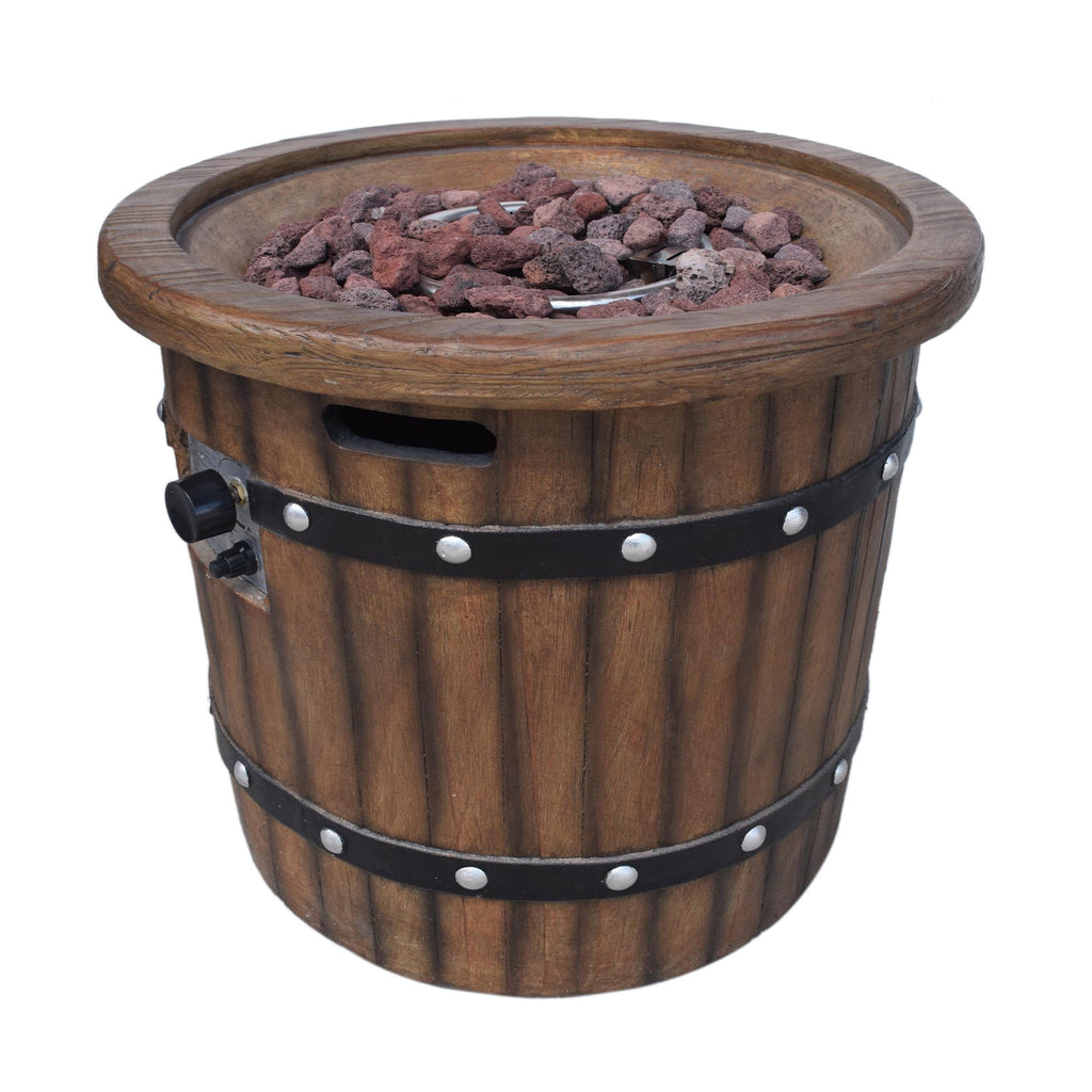 Alora 25-Inch Round 40K BTU Liquid Propance Concrete Fire Pit (SAK88764) – SAKSBY WHOLESALE, view 6