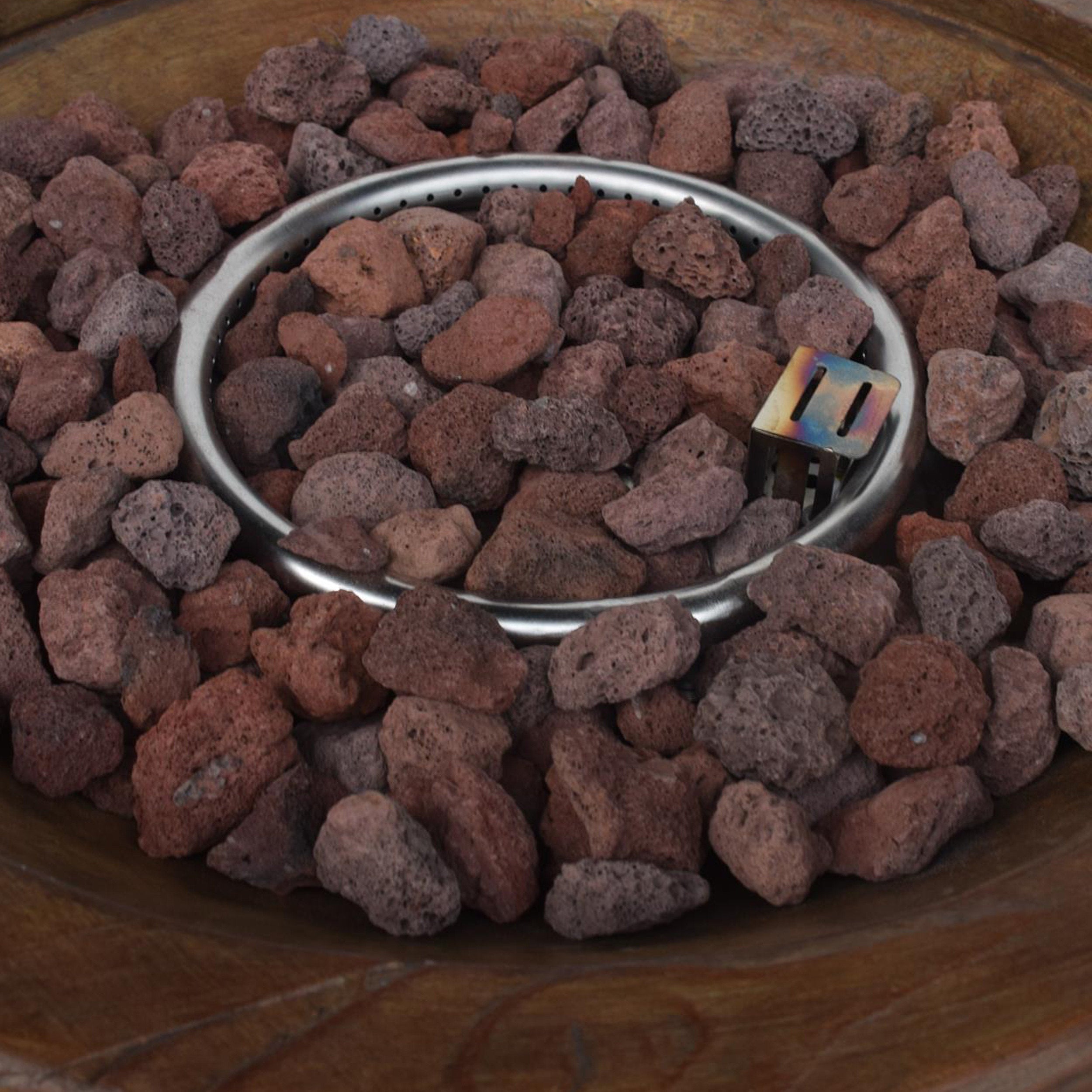 Alora 25-Inch Round 40K BTU Liquid Propance Concrete Fire Pit (SAK88764) – SAKSBY WHOLESALE, view 14