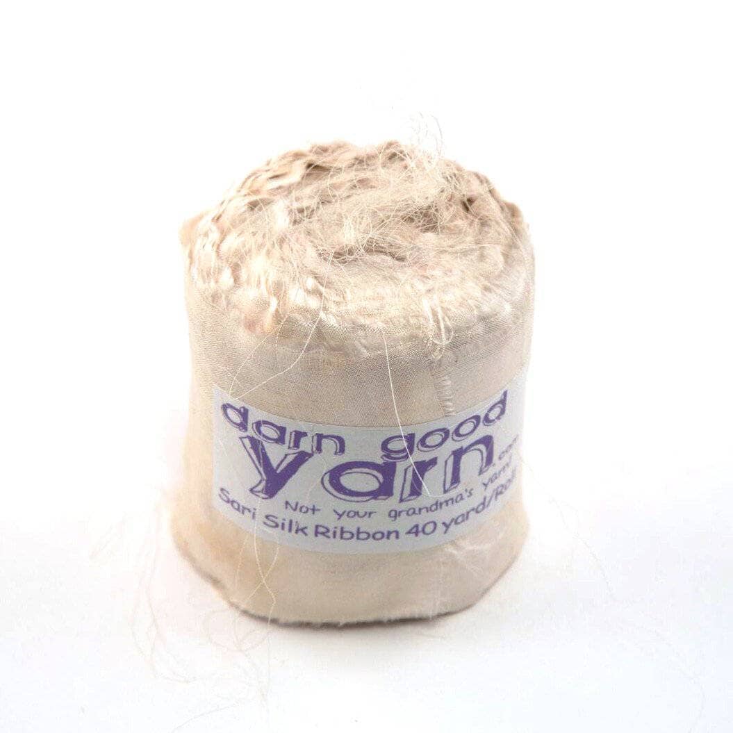 Darn Good Yarn Darn Good Yarn 2.5" Inch Wide Sari Silk Ribbon Rolls — main product shot