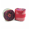 Darn Good Yarn Darn Good Yarn 2.5" Inch Wide Sari Silk Ribbon Rolls — construction detail