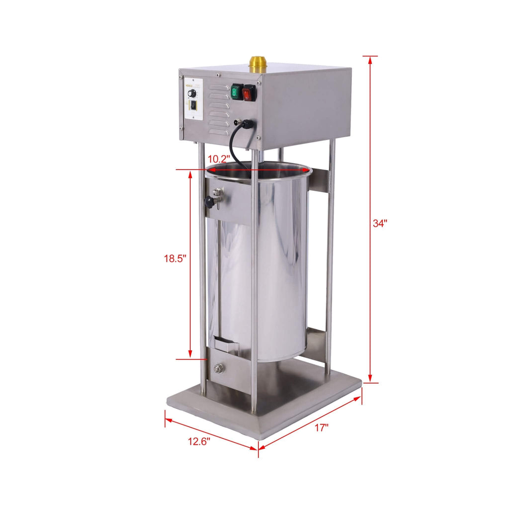 25L Commercial Electric Stainless Steel Sausage Maker Stuffer (SAK29537) – SAKSBY WHOLESALE, view 17