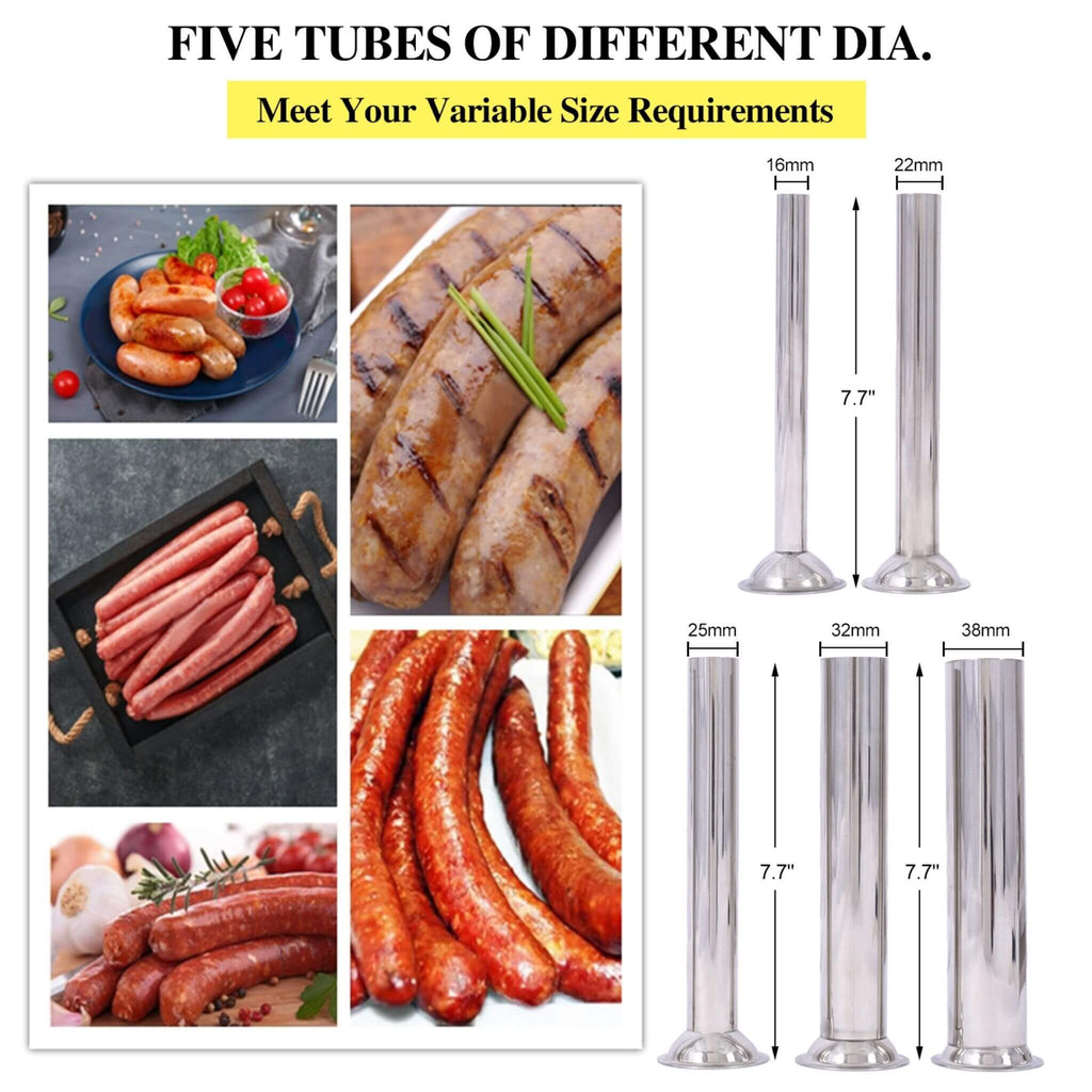 25L Commercial Electric Stainless Steel Sausage Maker Stuffer (SAK29537) – SAKSBY WHOLESALE, view 5