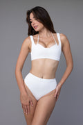 LA'AVANA Sand Waves High Waisted Bottom — main product shot