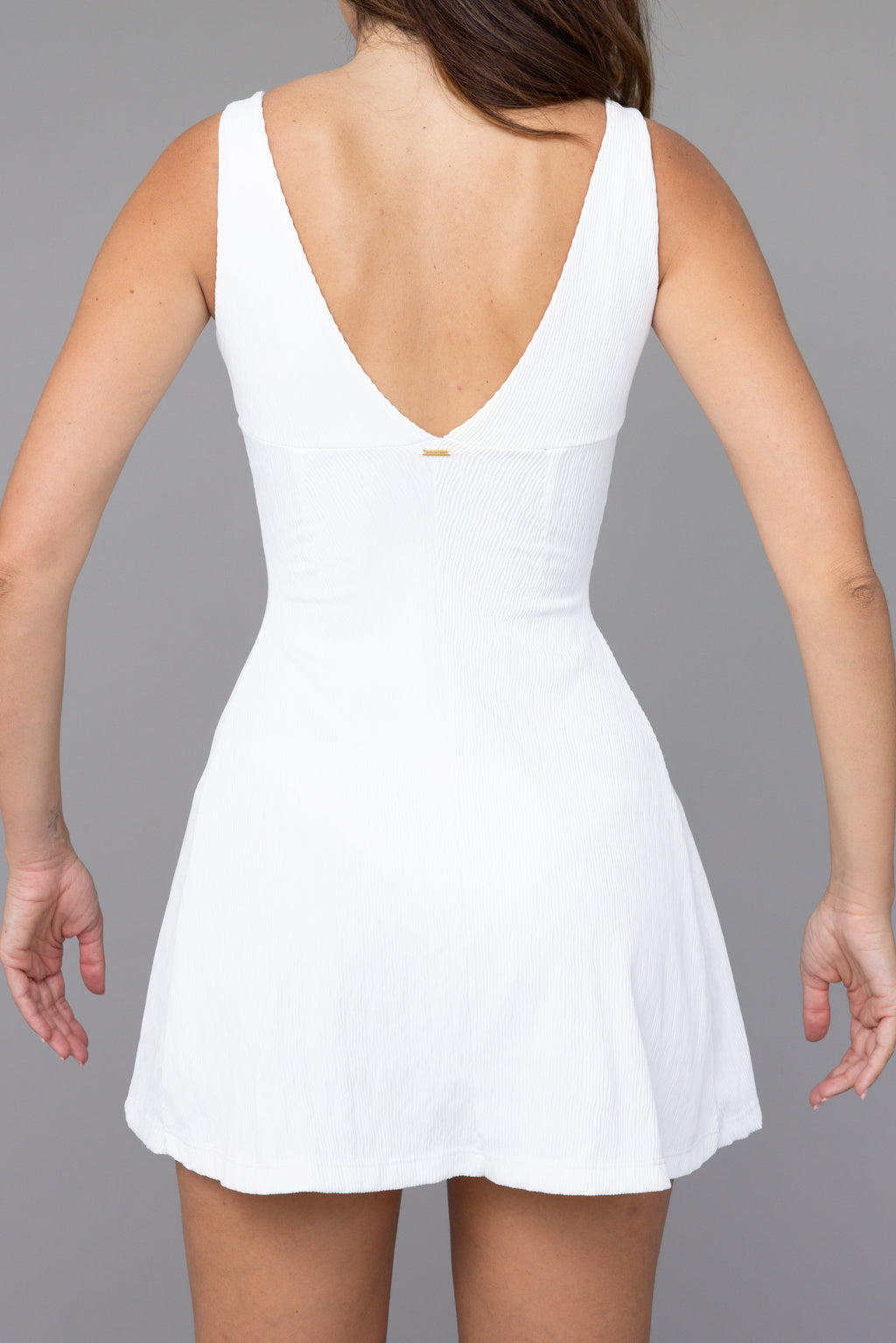 LA'AVANA Sand Waves Mini Dress — lifestyle context