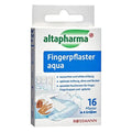Altapharma Waterproof Finger Bandages: Latex-Free, Breathable, Assorted Sizes - Wound Care & Protection
