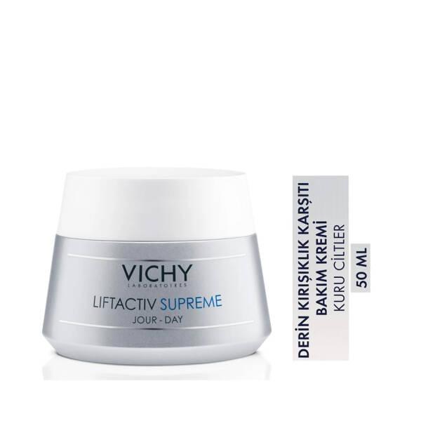 Vichy Liftactiv Supreme Anti-Aging Face Cream for Dry Skin - 1.69 fl oz, Reduces Fine Lines & Wrinkles