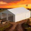 [25X33FT] Alora Heavy-Duty Double Garage Galvanized Steel Barn Shed (SAK61234) – SAKSBY WHOLESALE