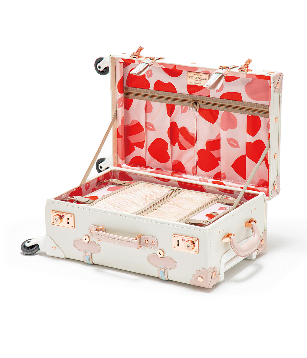 Minimalism 3 Pieces Luggage Set - Cream White's