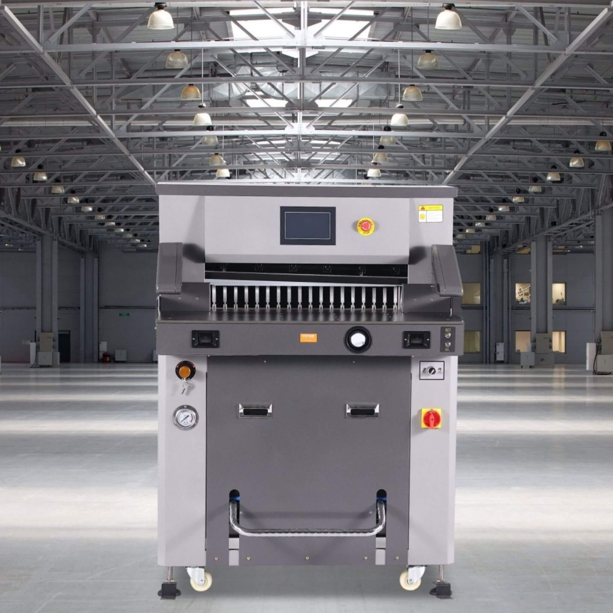 26-Inch Electric Heavy-Duty Hydraulic Paper Cutter Machine With Touchscreen (SAK92518) – SAKSBY WHOLESALE, view 12
