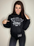 Luckless Outfitters Iconic Anxiety Hoodie — lifestyle context