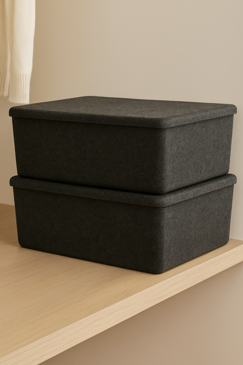 The Sculpted Bin - XL with Lid – SortJoy, view 4