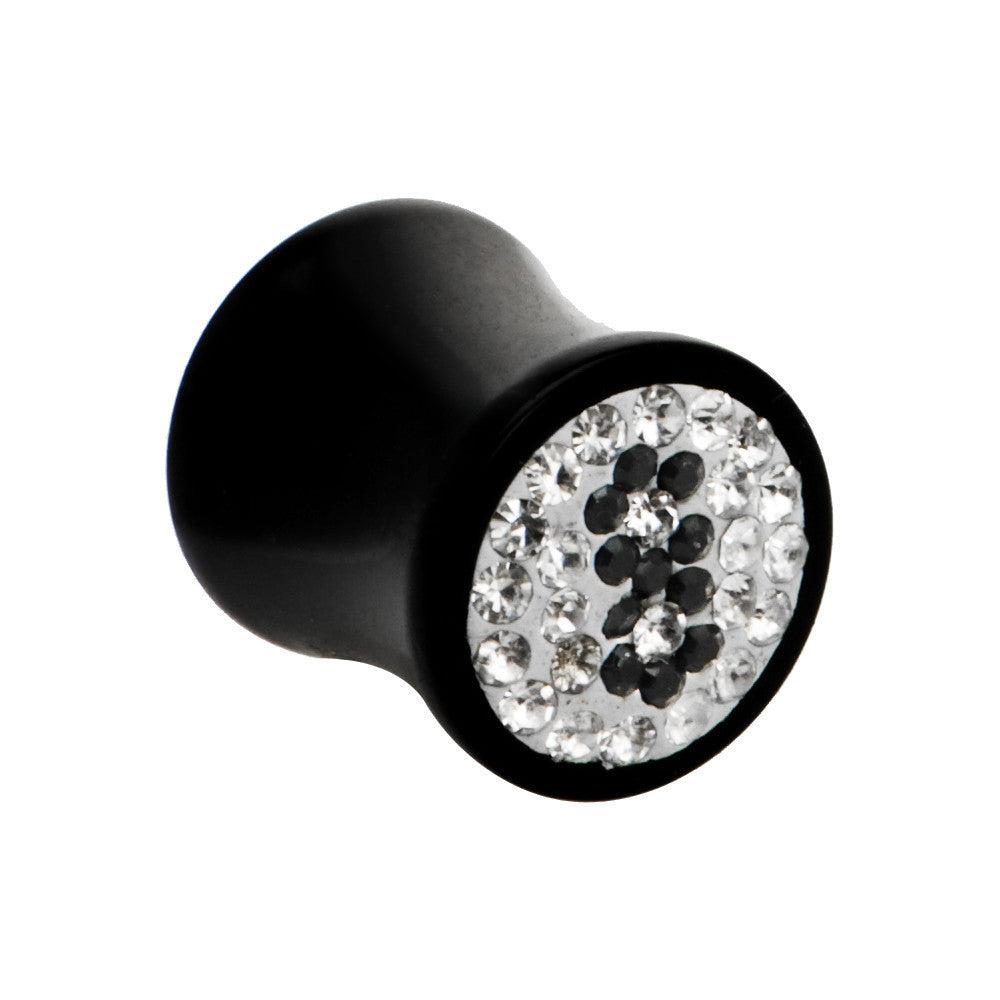 BodyCandy 00G Crystal Eight Saddle Plug — main product shot