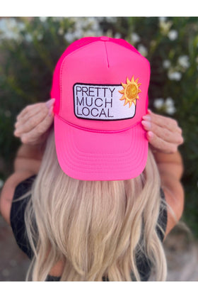 Pretty Little Patriot Pretty Much Local patch hat -clearance