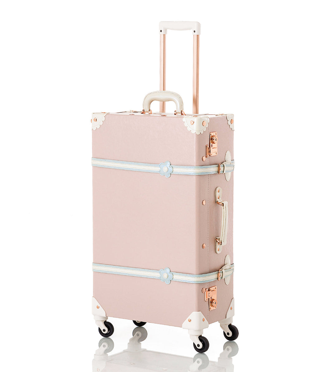 Minimalism 3 Pieces Luggage Set - Cherry Pink's