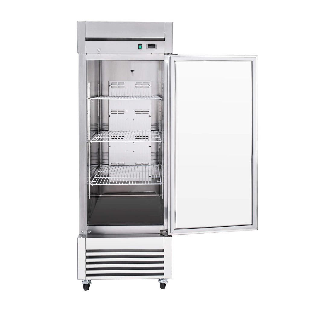 27-Inch 20.5 Cu.Ft Commercial Solid Door Stainless Steel Reach-In Freezer (SAK29705) – SAKSBY WHOLESALE, view 9