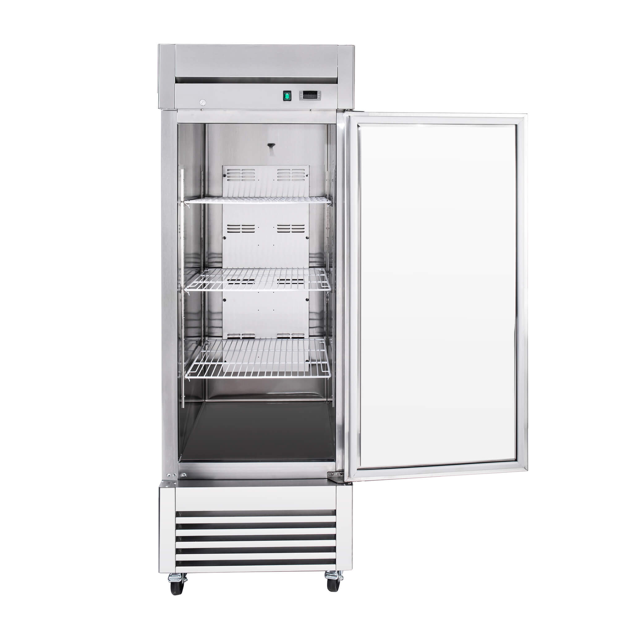 27-Inch 20.5 Cu.Ft Commercial Solid Door Stainless Steel Reach-In Freezer (SAK29705) – SAKSBY WHOLESALE, view 9