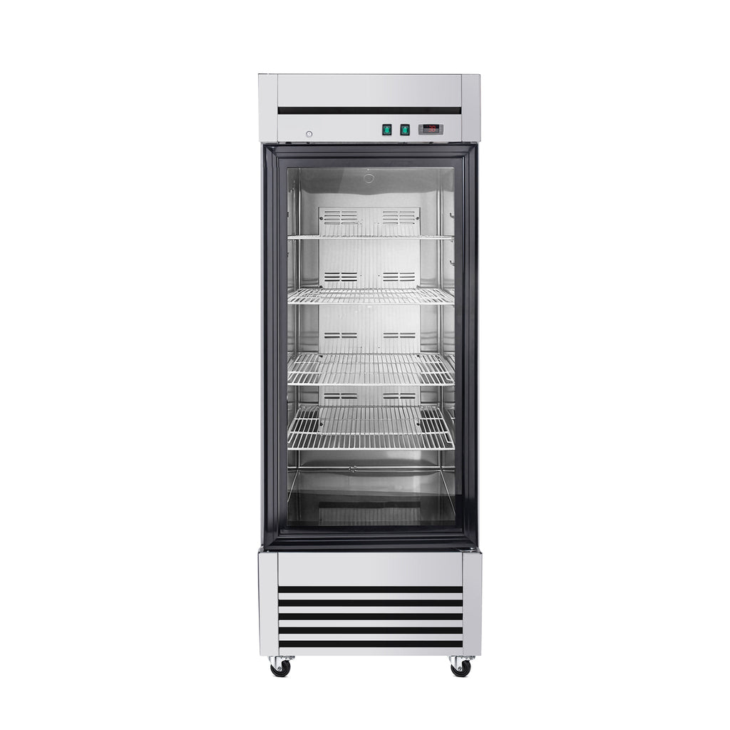27-Inch Commercial Single Glass Door Reach-In Display Refrigerator (SAK30864) – SAKSBY WHOLESALE, view 5