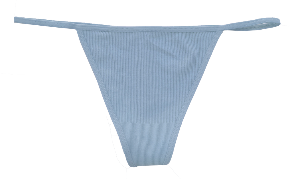Love Libby Panties Seamless Rib Strappy Thong, XS-2X - Buy More Save More — main product shot