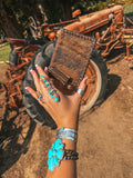 Haute Southern Hyde The Hazy Ryder Card Holder (Brown Leather) a Haute Southern Hyde by Beth Marie Exclusive — main product s