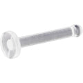 BodyCandy 18G Clear Flat Bioplast Nose Retainer — main product shot