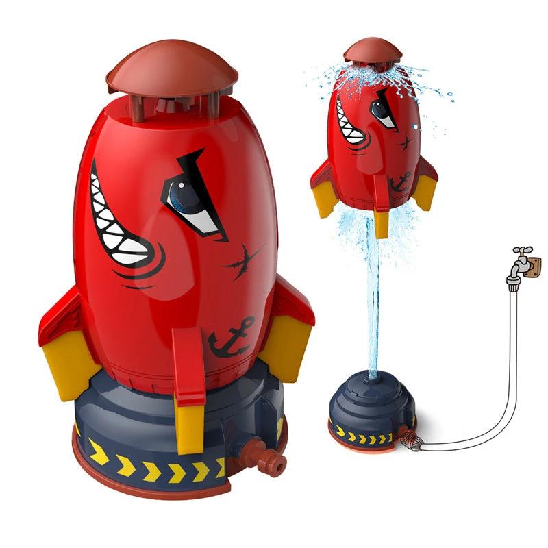 Rocket Launcher Toys Outdoor Rocket Water Pressure Lift Sprinkler Toy  Interaction In Garden Lawn Water Spray Toys For Kids Summer Gadgets