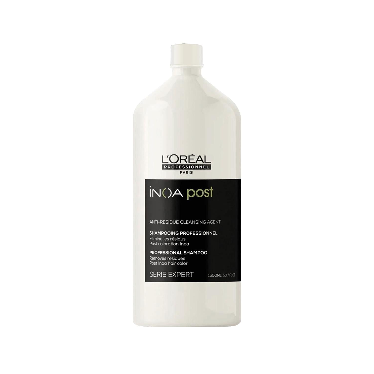L'Oreal Professionnel Paris Inoa Color Protecting Shampoo - 1500ml Large Capacity, Post-Dye Hair Care