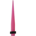 BodyCandy 2G Pink Acrylic Taper — main product shot