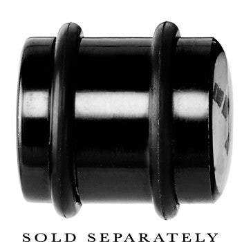 BodyCandy 14mm Black Anodized Titanium Blinking Plug — lifestyle context