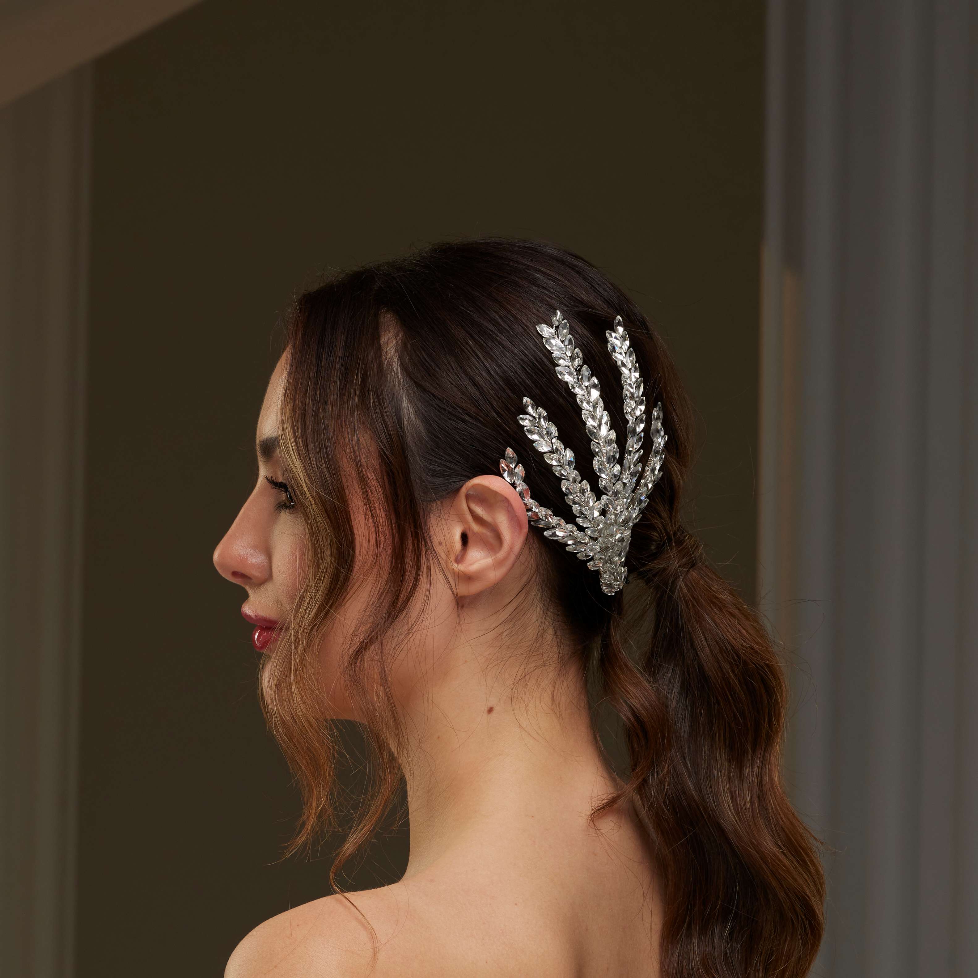 Rhinestone Hair Comb – Bridal Port