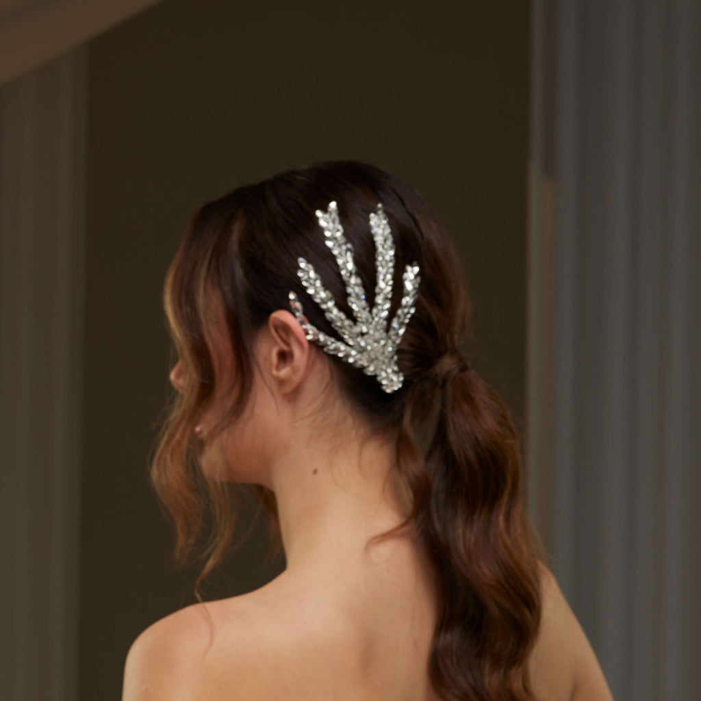 Rhinestone Hair Comb – Bridal Port, view 3