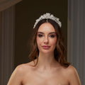 Pearl and Crystal Bridal Tiara – Bridal Port
