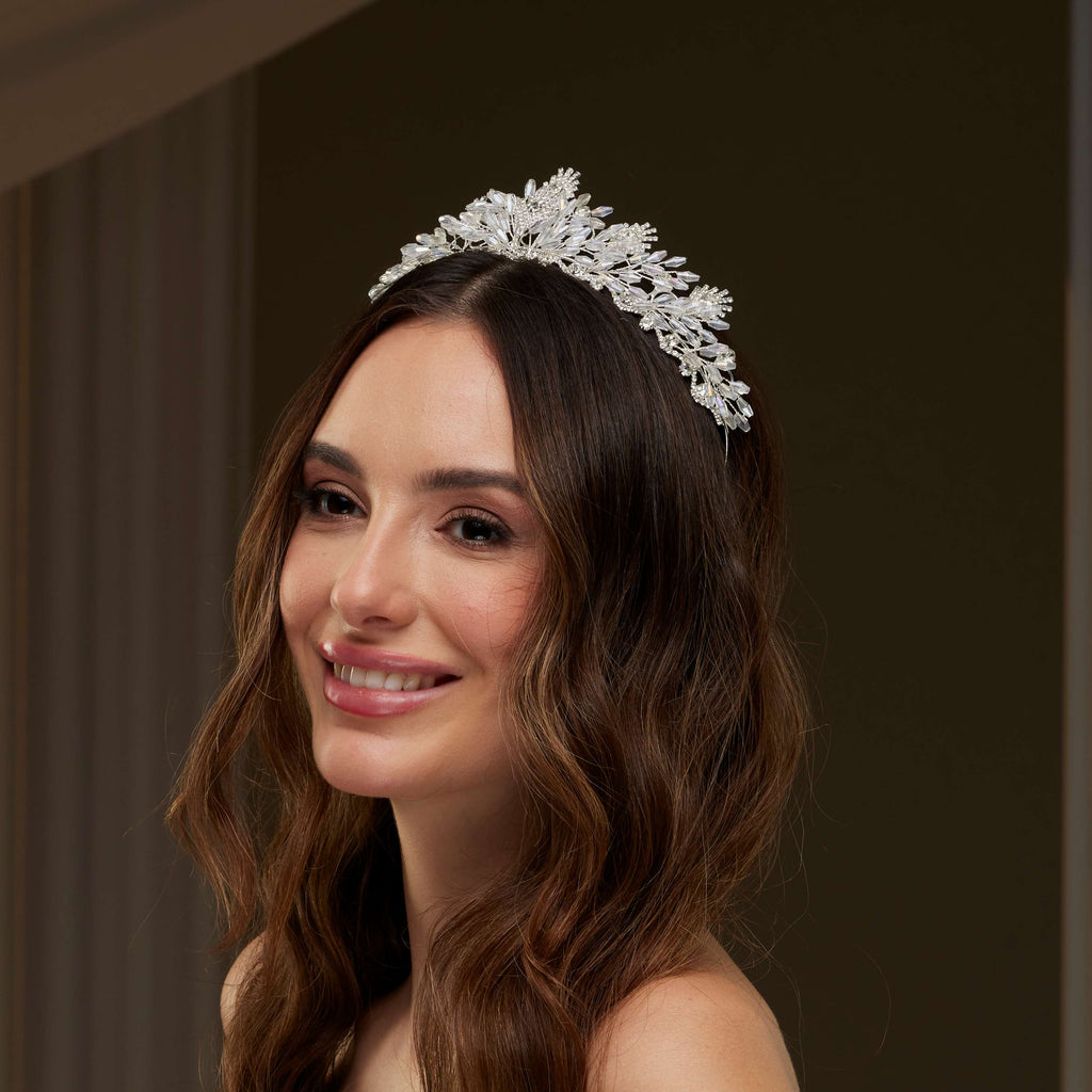Crystal Bridal Tiara – Bridal Port, view 3