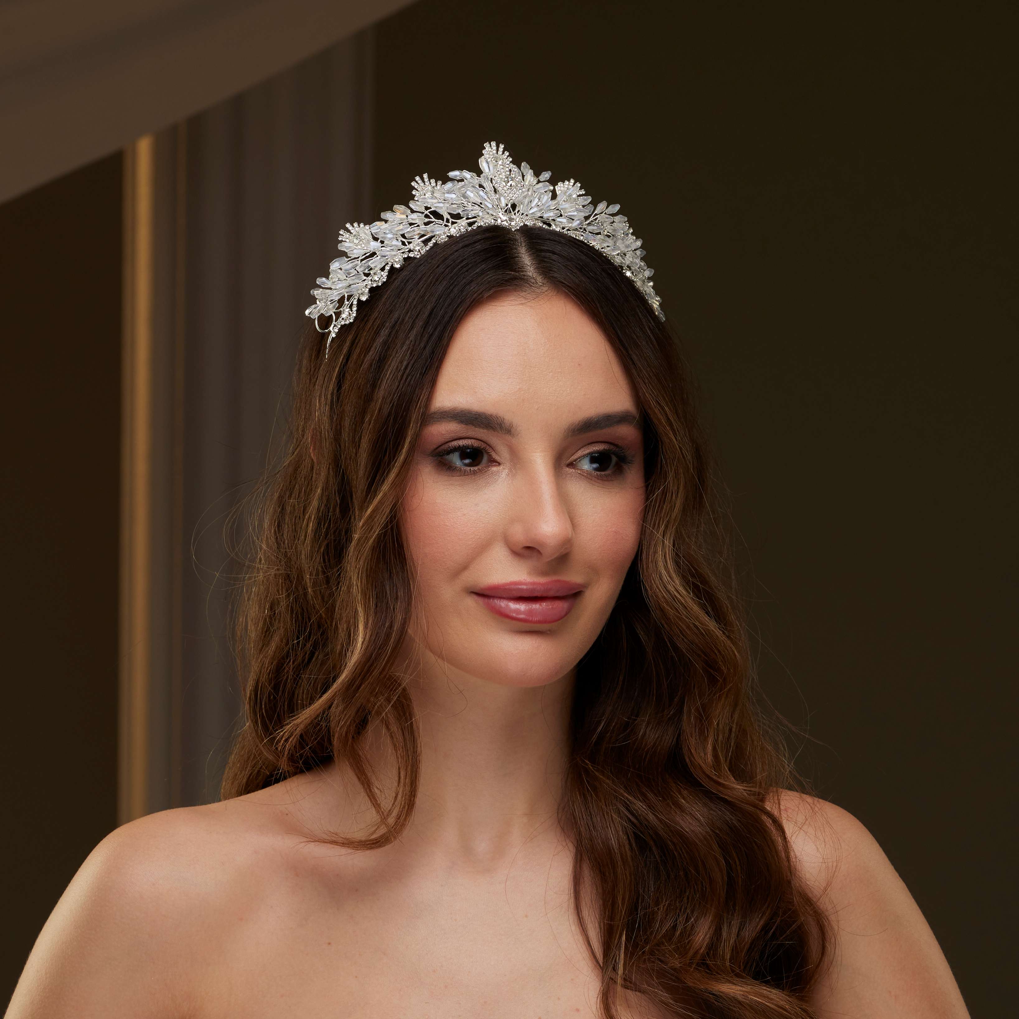 Crystal Bridal Tiara – Bridal Port, view 6