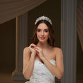 Pearl & Crystal Bridal Tiara – Bridal Port