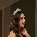 Crystal & Pearl Wedding Tiara – Bridal Port